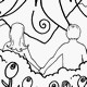 Adam and Eve Coloring Page
