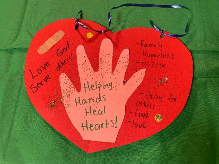 Love Others Bible Craft IDeas for children's ministry 